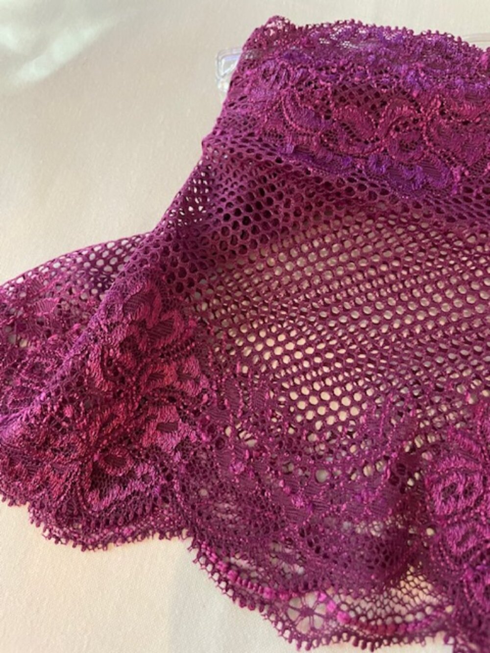 HANRO Luxury Moments Lace Boyleg Panties in Sumac Size Medium Brand New NWT